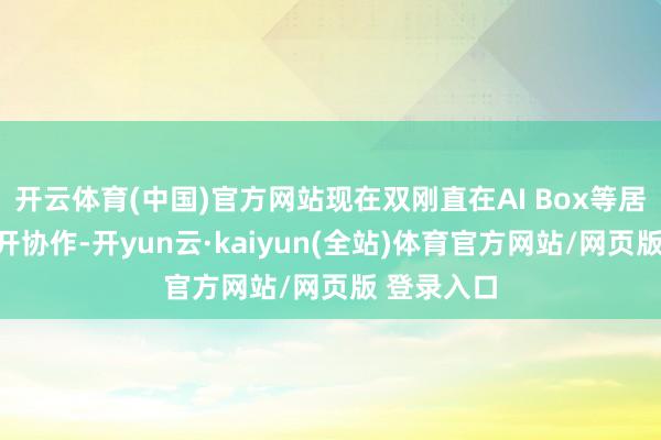 开云体育(中国)官方网站现在双刚直在AI Box等居品鸿沟伸开协作-开yun云·kaiyun(全站)体育官方网站/网页版 登录入口