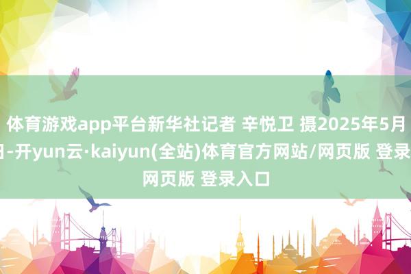 体育游戏app平台新华社记者 辛悦卫 摄2025年5月27日-开yun云·kaiyun(全站)体育官方网站/网页版 登录入口