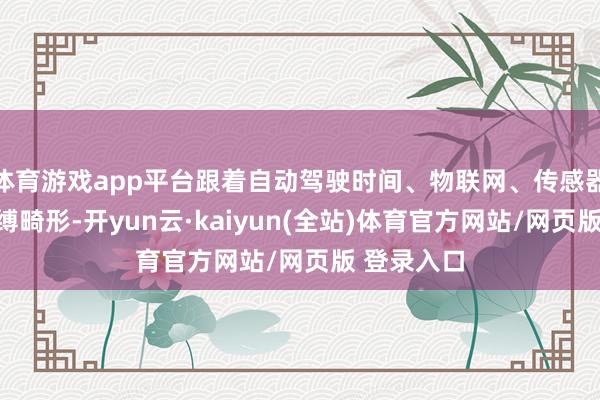 体育游戏app平台跟着自动驾驶时间、物联网、传感器时间等束缚畸形-开yun云·kaiyun(全站)体育官方网站/网页版 登录入口